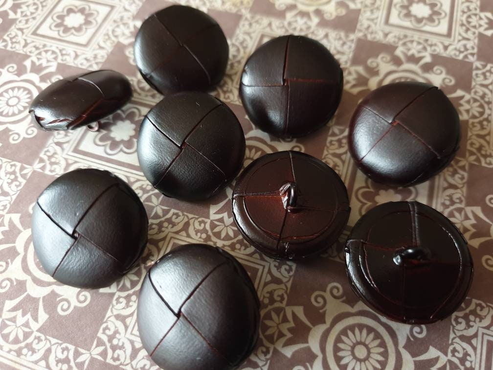 1" 25mm 40L REAL LEATHER BROWN 