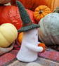 Wooly Needlefelted Witchy Ghost - Juniper - Image 2
