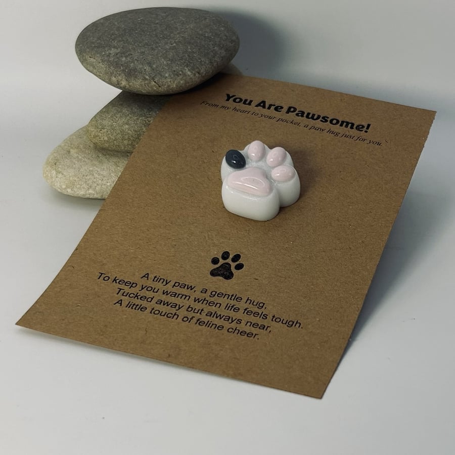 Pocket Hug - Resin Cat Dog Toe Beans Paws