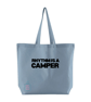 Campervan organic cotton shopping bag