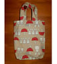 Easter treat gift bag rabbits and toadstools