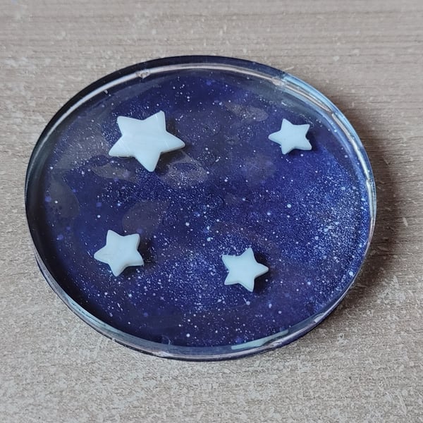 Children's Starry Resin Coaster