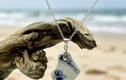 Handcrafted sea tumbled ceramic necklaces