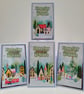 Mini Christmas Cards Set - Non Religious - From Our Home to Yours Festive Wishes - Image 7