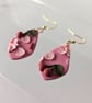 Oh Cherry diamond dangle earrings 