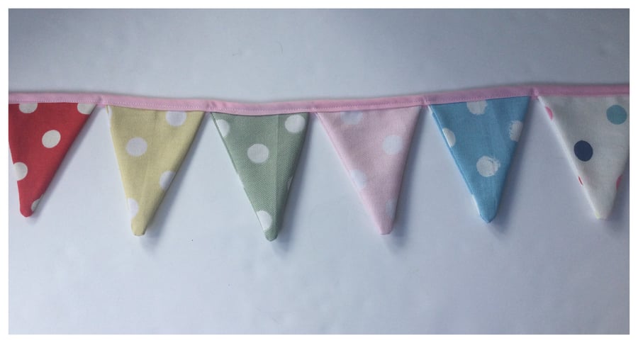 Cath Kidston fabric bunting