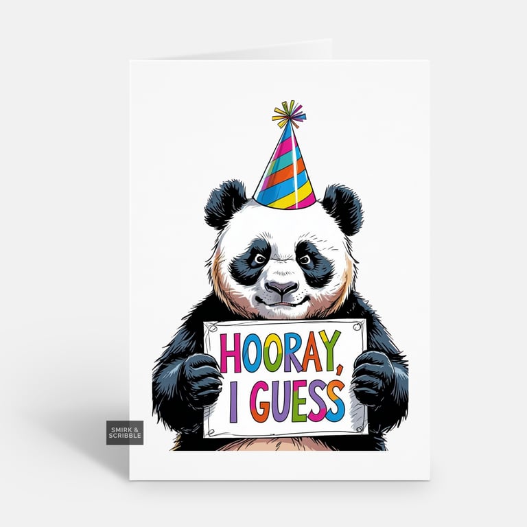 Unique Funny Birthday Card For Him Or Her 