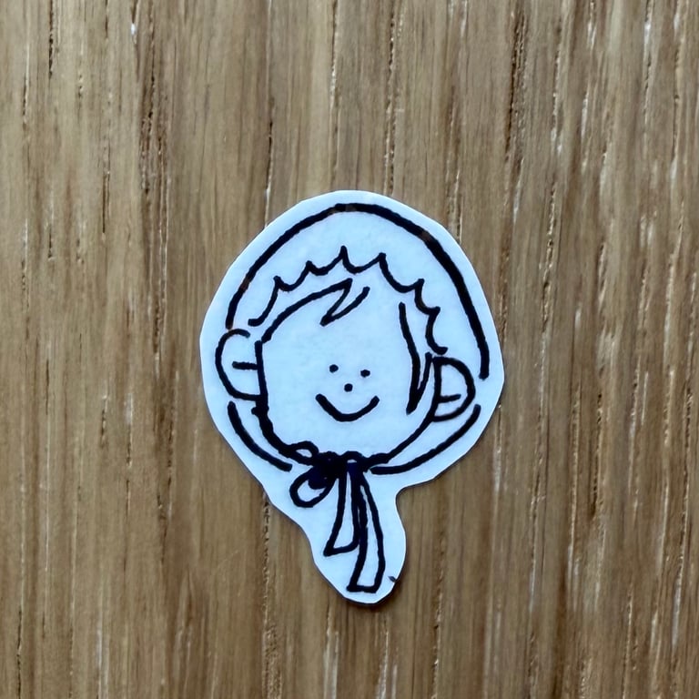 Cozy "Open" Sticker