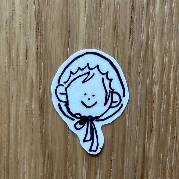 Cozy "Open" Sticker