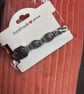 Handmade bracelet 15cm. Silver & Black beads.   - Image 2