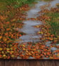 Autumn, an original landscape painting on canvas.  - Image 3
