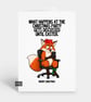 Funny Christmas Card For Him Or Her - The Party