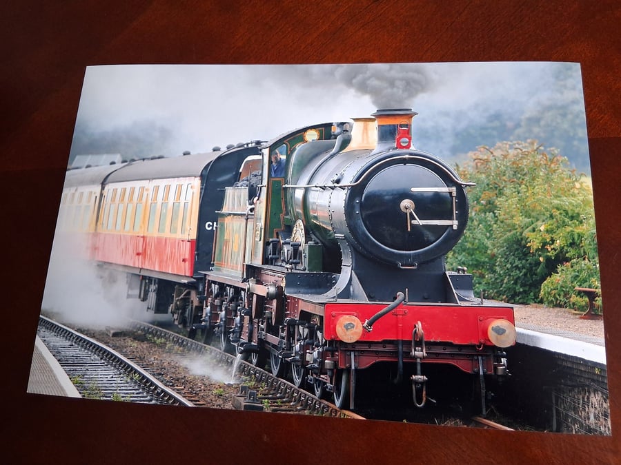 Train photo 12 x 8