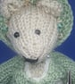 Hand Knitted Regency Mouse - Jane - Image 3