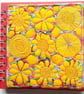 Sketchbook Spiral Bound Square 6 x 6 inches Free Machine Embroidery Cover