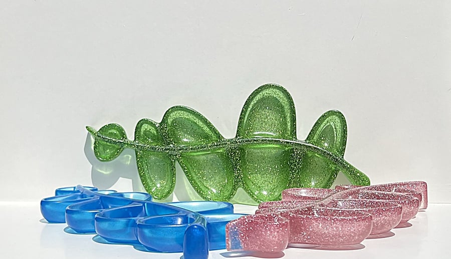 Long Trinket Holder. Various Colours In "Choose Option"