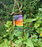 Needle felted sunset tree wall hanging  - Image 2