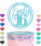 16th Birthday Cake Topper, Happy 16th Birthday Cake Topper, Custom Cake Toppers - Image 2