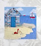 Birthday card - beach hut - Image 1