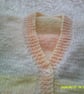 Lemon, Grey and Peach V neck Cardigan - Image 4
