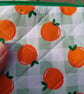 Orange fruit Quilted Coin Purse - Image 4
