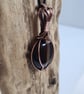 Mens Unisex Natural Onyx Copper Pendant Necklace Gift Crystal Jewellery Jewelry - Image 6