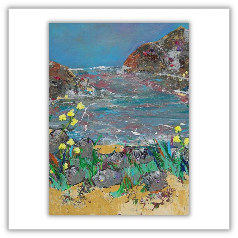Coastal landscape - Scotland - coast - seascape - beach - seashore