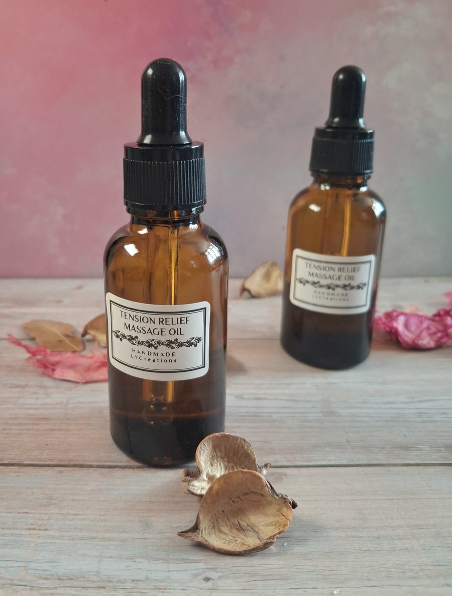 Tension Relief Massage Oil