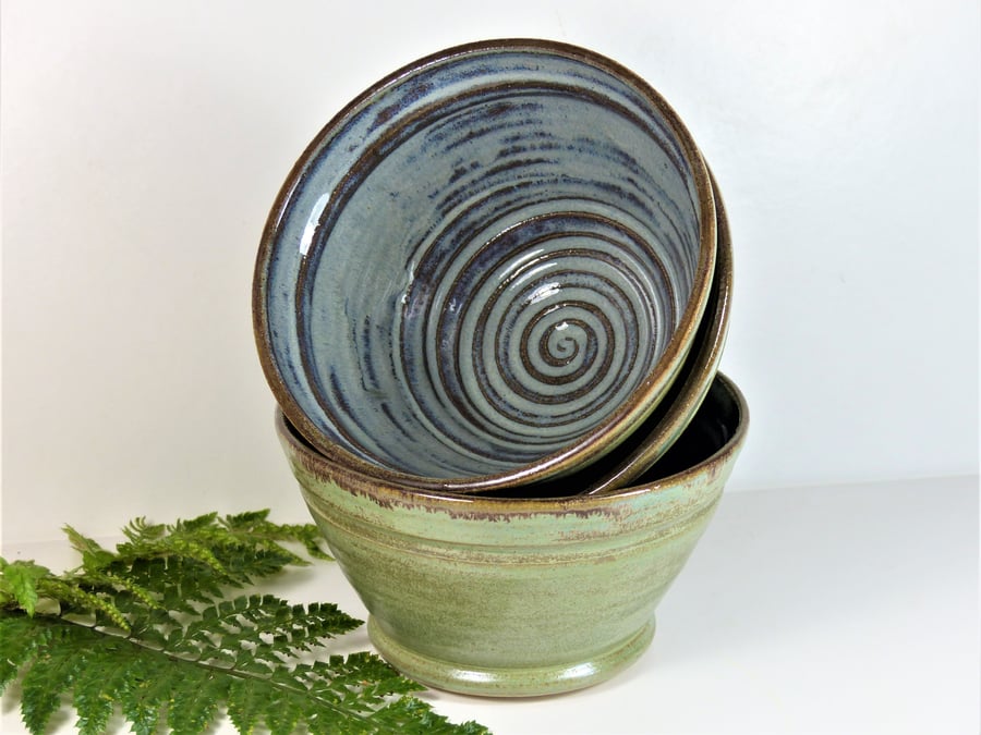 Clear Fresh Fields and Moody Skies Breakfast Soup Salad Tapas Porridge Bowl