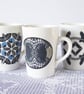 Geometric Fan Design Ceramic Mug - Price Reduced to Clear  - Image 3