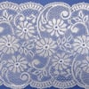 SALE 1.5 metres of wide Daisy Lace