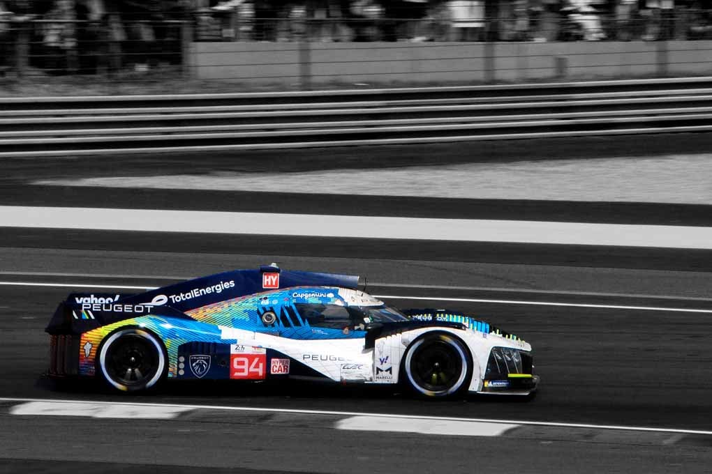 Peugeot 9X8 no94 24 Hours of Le Mans 2023 Photograph Print