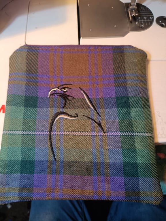 Isle of Skye tartan Accessories case