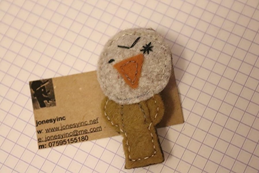 Birdie Felt Badge