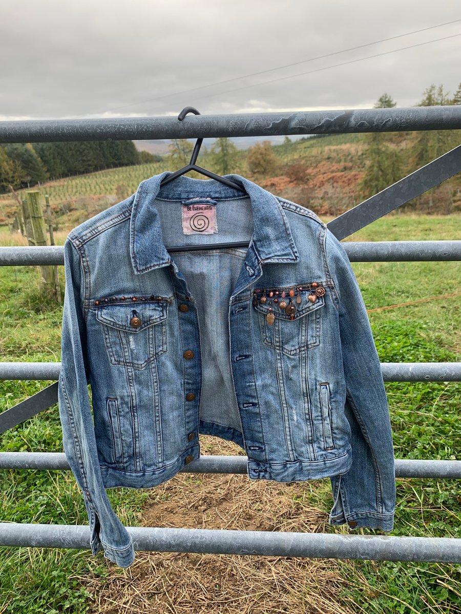 "Dreamcatcher" a reimagined denim jacket