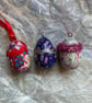 A set of 6 colourful decopatched Easter eggs  - Image 6