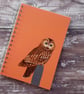 Tawny Owl Wire Bound Notebook - Image 4