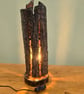 Tree-bark Bedside Table Lamp  - Image 7
