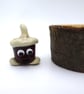 small glass acorn - Image 1