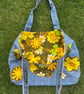 Retro style tote bag - Vintage style - Upcycled  - Image 2