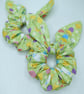 Bunny Scrunchies, Bunny Ear Scrunchies, Bow Scrunchies, Rabbit Theme Scrunchies - Image 2