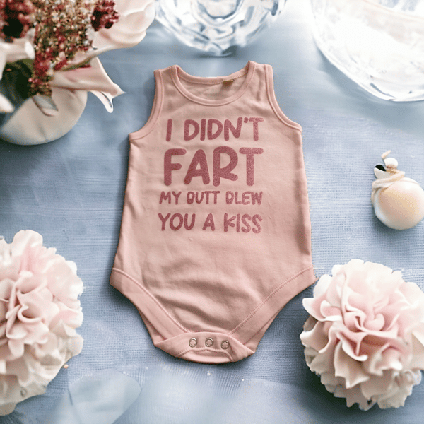 Funny baby vest 6-12 months