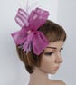 Small lilac fascinator clip