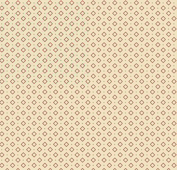 Fat Quarter Riviera Red Square Fabric from Andover Fabrics