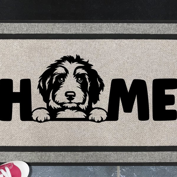 Bernedoodle Home Door Mat No.1 - Bernedoodle Welcome Mat - All Weather, 45x70cm 