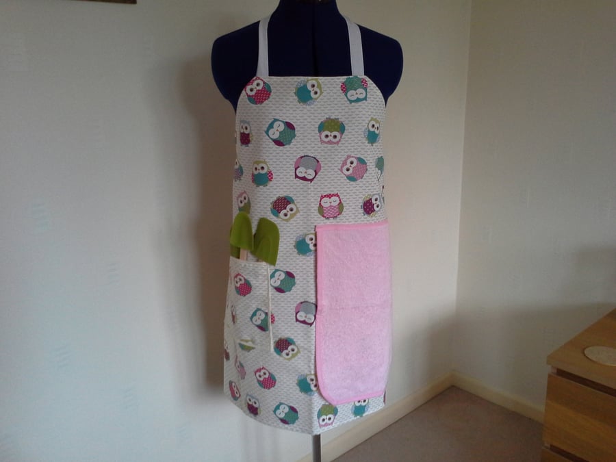 Apron with Hand Cloth