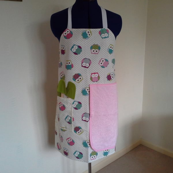 Apron with Hand Cloth