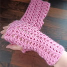 Handmade Crochet Fingerless Gloves