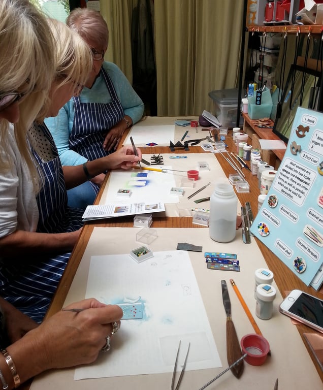 Enamelling Taster Workshop - Shared Session for Two People