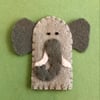 Elephant finger puppet